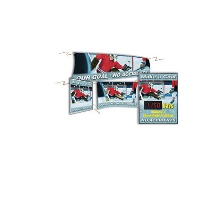 Accuform SAFETY CAMPAIGN KITS OUR GOAL  NO MSK424 MSK424